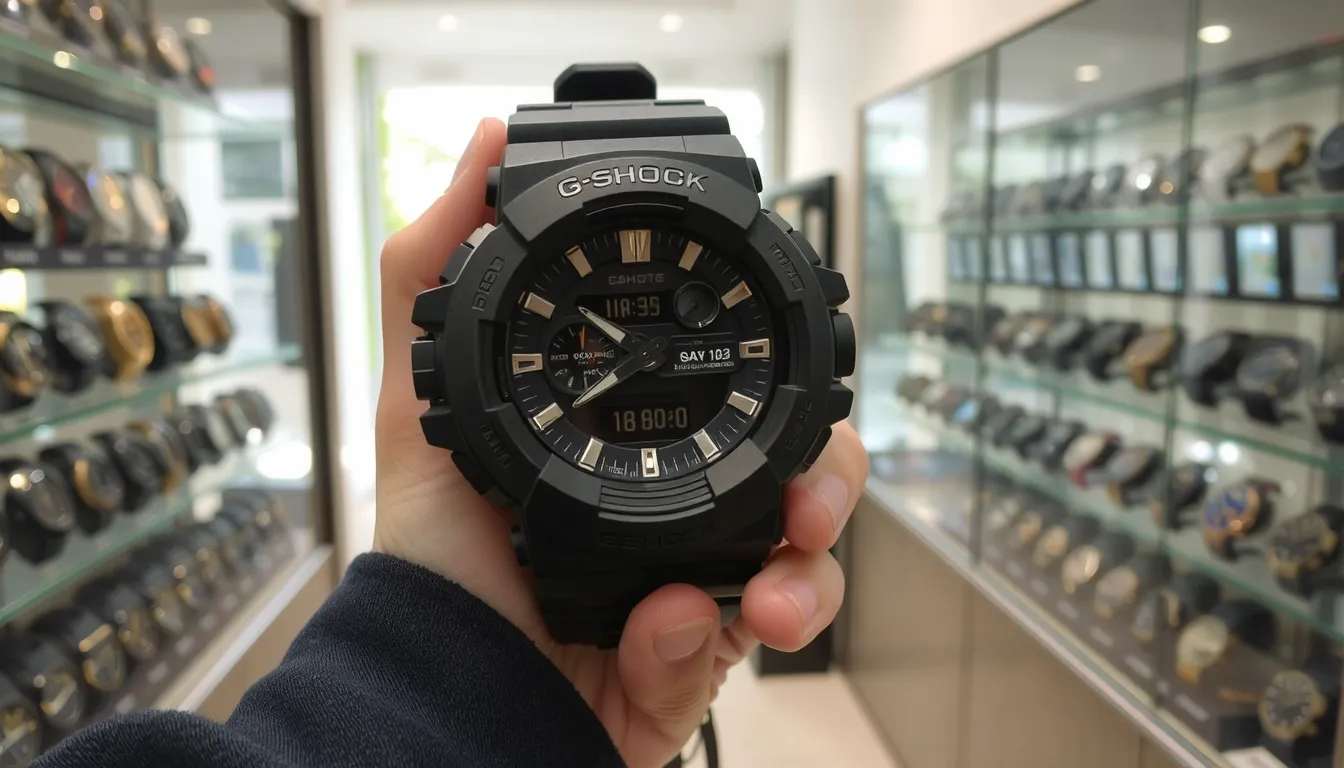 avis sur boutique casio g-shock