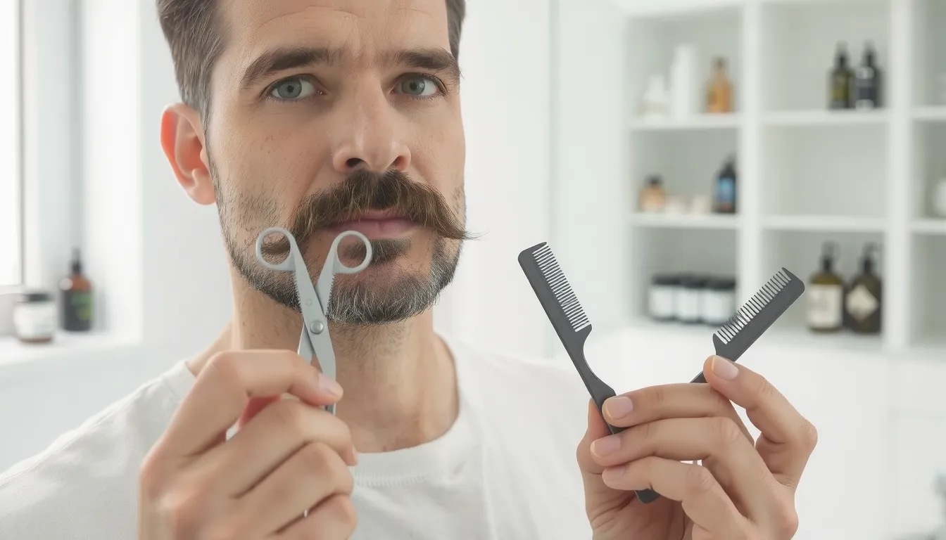 comment avoir une belle moustache