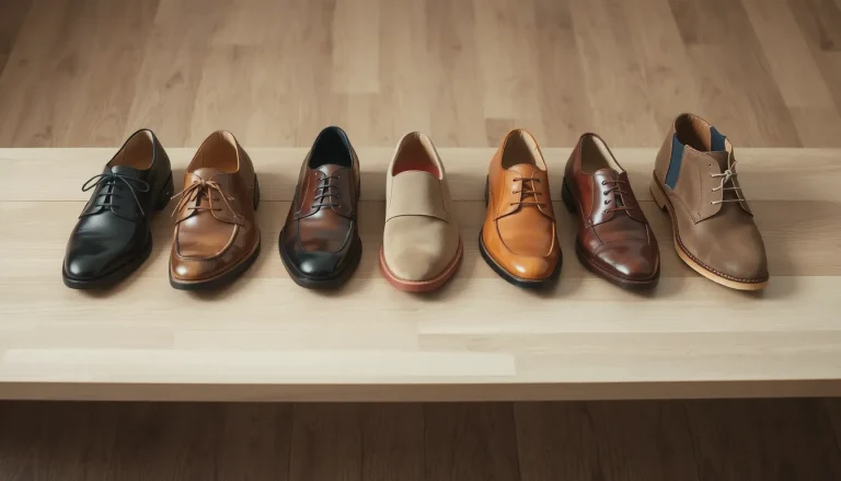 Les types de chaussures homme : guide complet des modèles essentiels
