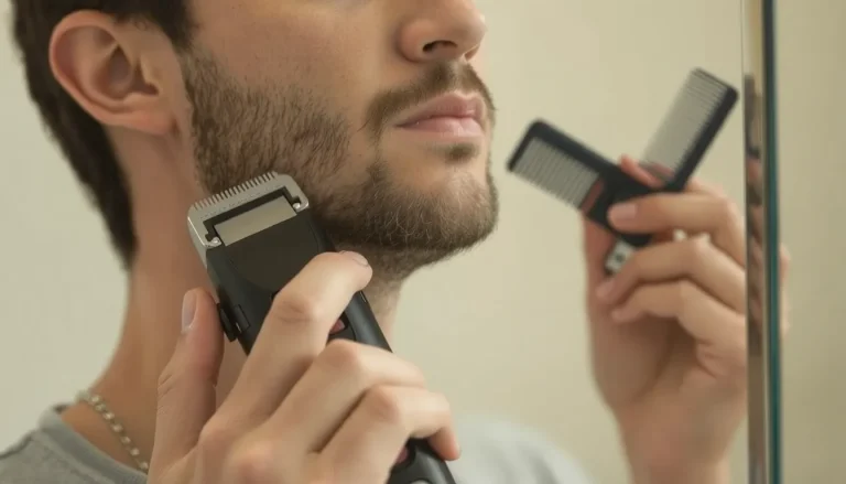 Court barbe homme dégradé : le guide, étape par étape, pour un fondu net à la maison