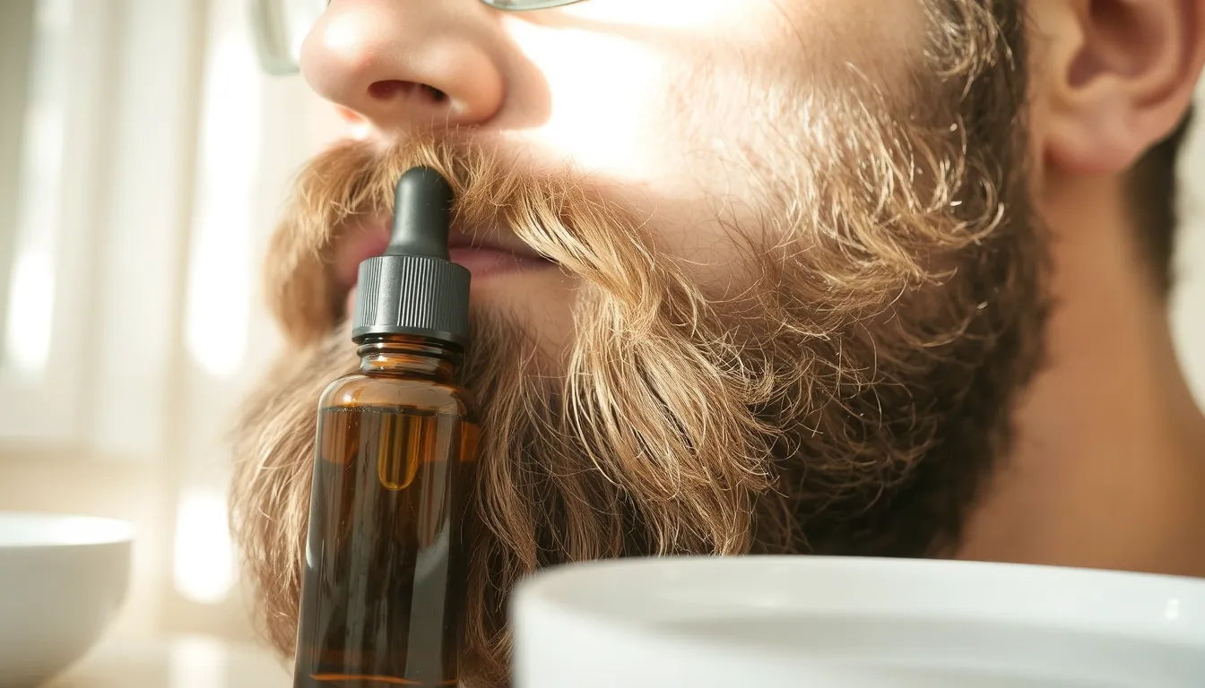 pellicule de barbe traitement naturel