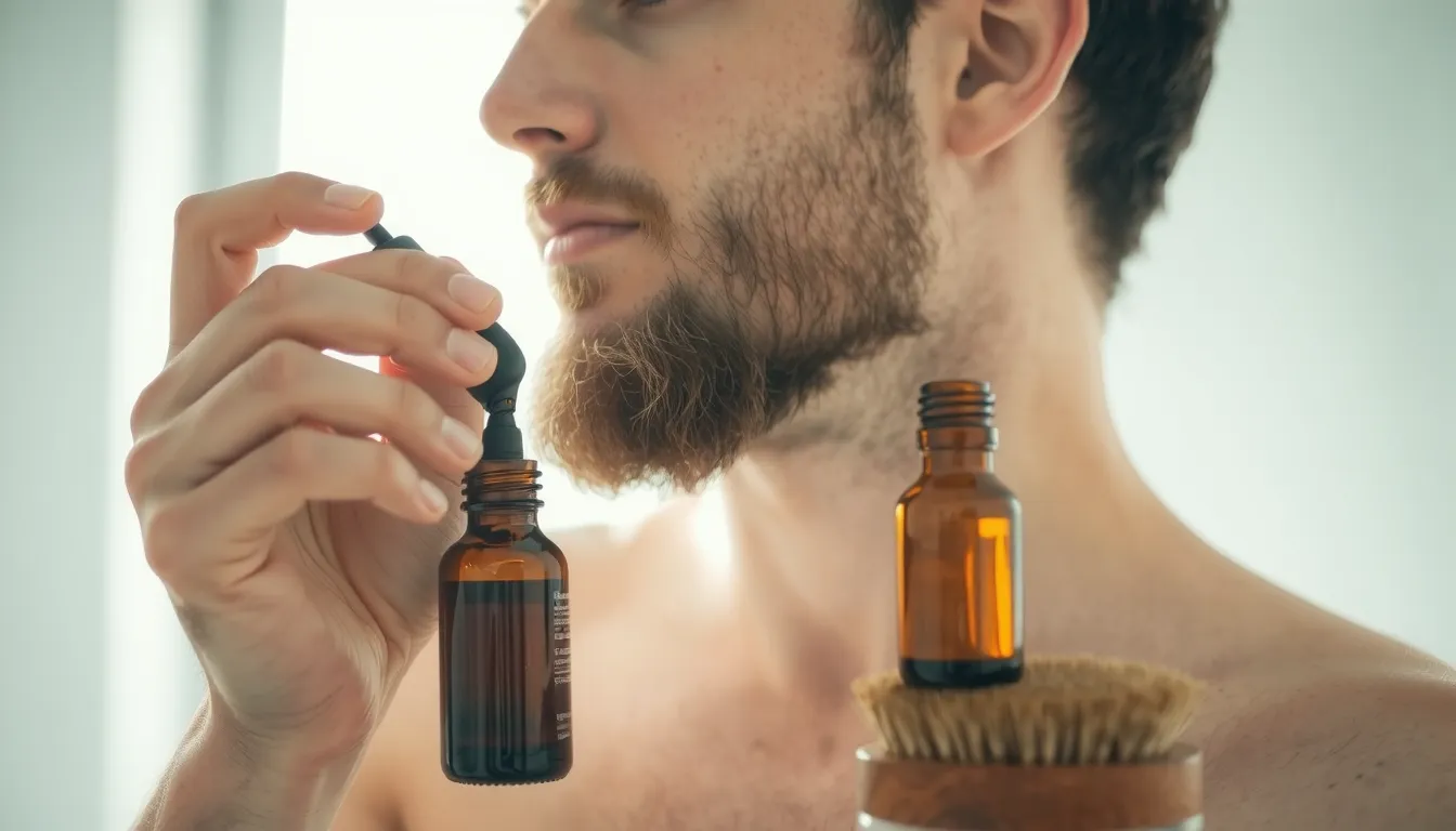 quelle huile pour la barbe