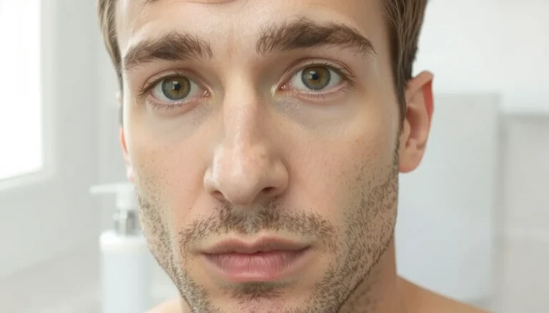 Excès de sébum homme : causes, signes et routine efficace pour une peau grasse